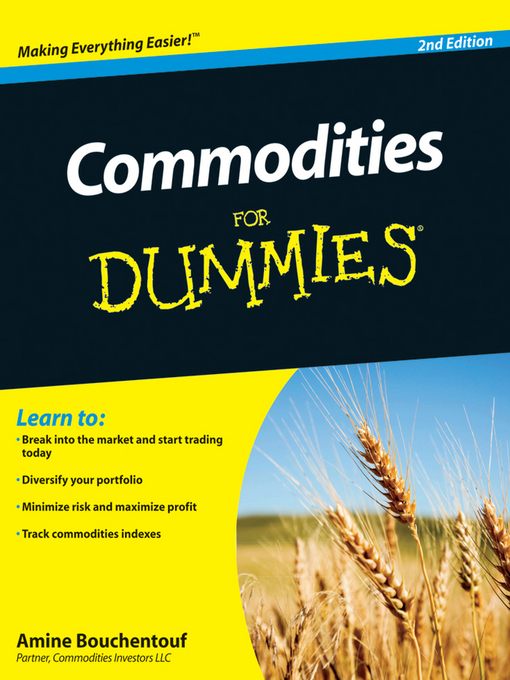 Title details for Commodities For Dummies by Amine Bouchentouf - Wait list